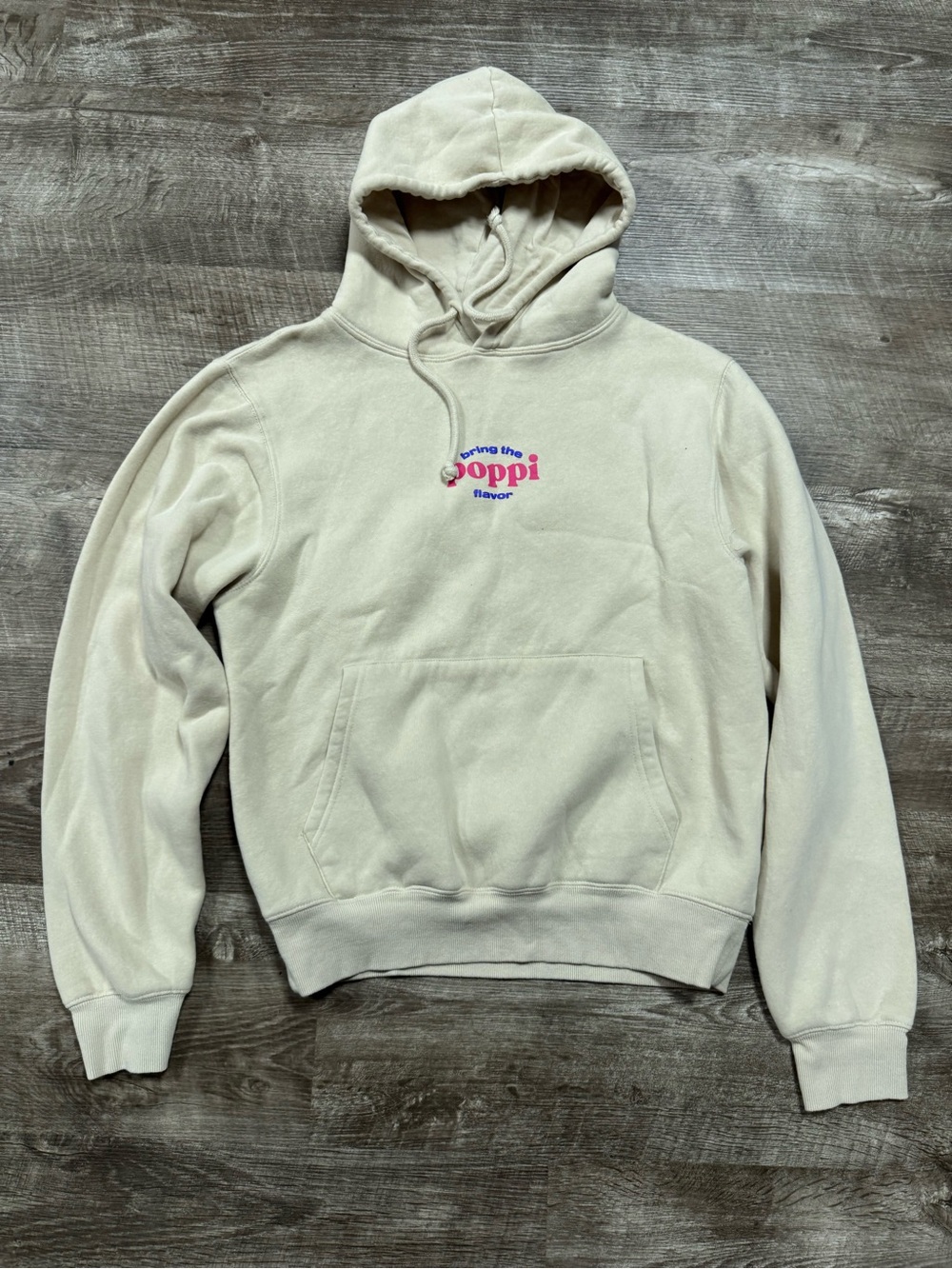 Poppi Soda “Wanna get Juicy” Hoodie size Small
